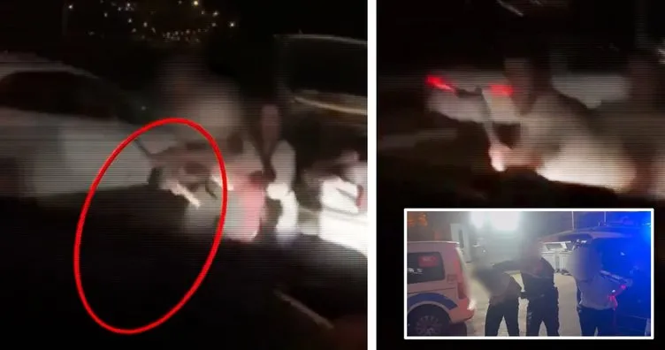 Ankara’da önünü kestikleri sürücüye dehşeti yaşatmışlardı: Baltalı saldırganlar yakalandı!