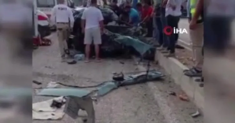 Mersin’de zincirleme trafik kazası: 2 ölü, 35 yaralı