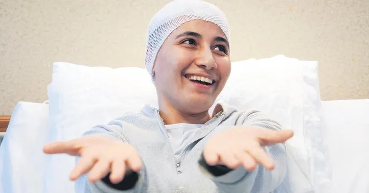 Beyin piliyle hayata güldü