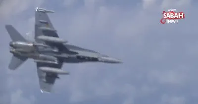 Rusya, Şoygu’nun uçağına yaklaşmaya çalışan NATO uçağının görüntüsünü yayınladı