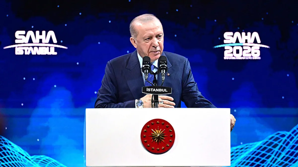 Başkan Erdoğan: Türk Savunma Sanayii'nin yıldızı parlıyor