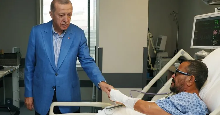 Başkan Erdoğan, Ali ve Vuslat Sabancı çiftini hastanede ziyaret etti! Kaza sonrası ilk fotoğraf