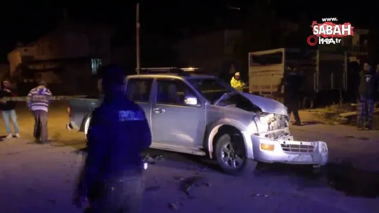 Karaman’da kamyonet ile çarpışan işçi midibüsü binaya çarparak durabildi: 12 yaralı | Video