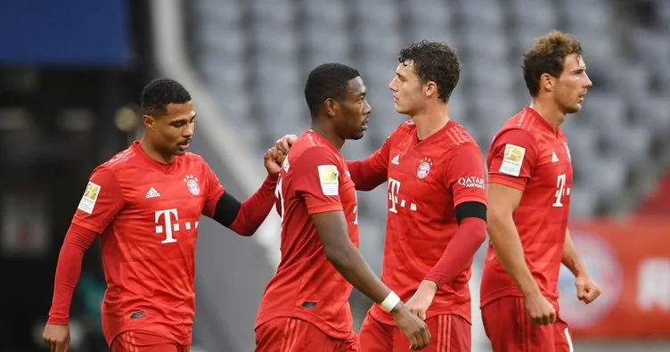 7 gollü maçta Bayern Münih şov yaptı! Bayern Münih 5-2 Eintracht Frankfurt MAÇ SONUCU
