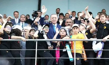 Cumhurbaşkanı Erdoğan karne töreninde konuştu: Yarının Türkiye’sini çocuklar inşa edecek