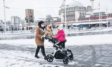 Yeni soğuk hava dalgası ve kar yolda