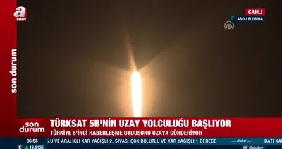 TÜRKSAT 5B uzaya fırlatıldı! Türkiye’nin veri iletişim kapasitesi 15 kat artacak.