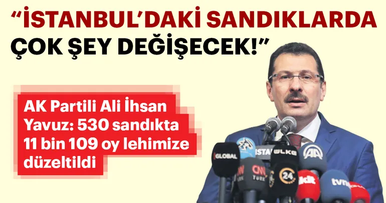 Girilmeyen tüm oyların takipçisiyiz