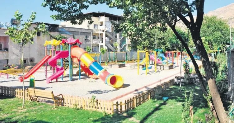 Sason Belediyesi’nden çocuklara oyun parkı