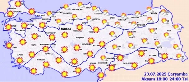 Son dakika: Meteorolojiden