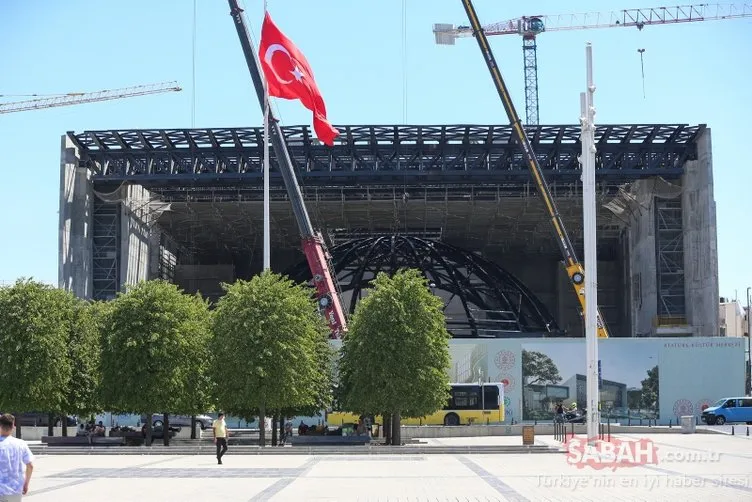 AKM’de sona doğru! İstanbul’a yeni bir cazibe katacak...