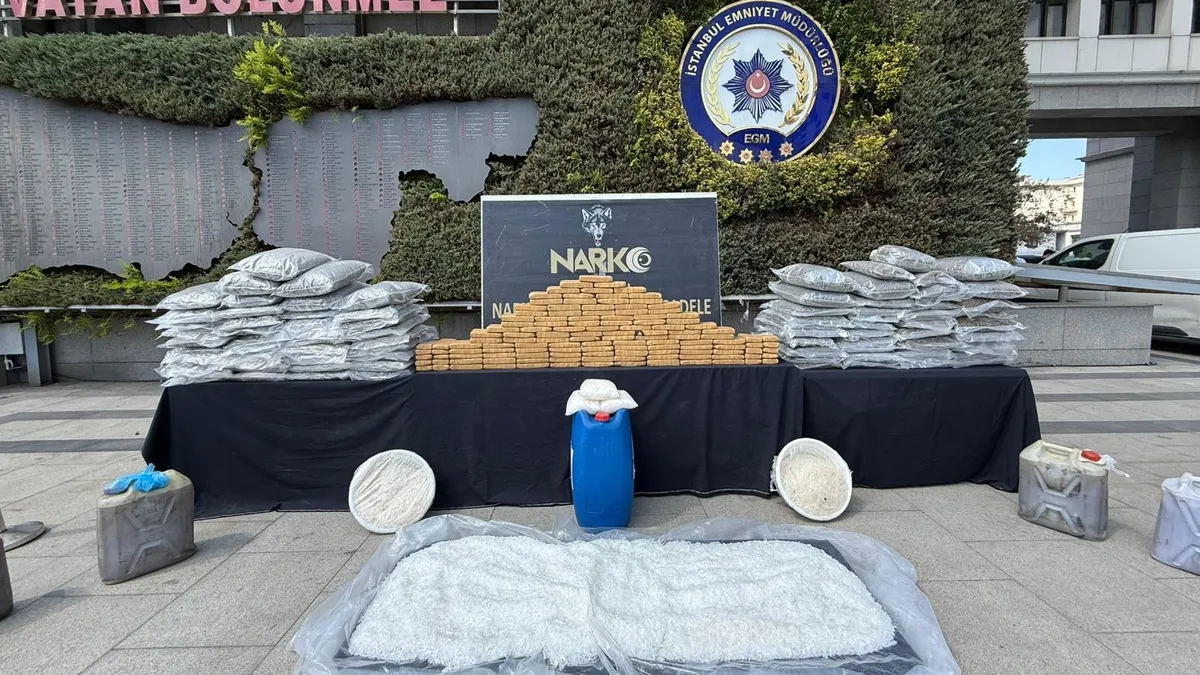 261 kilo MET rezidans dairesinden çıktı