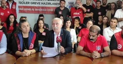 İzmir’de grev rüzgarı