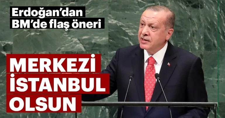 Erdoğan’dan BM’ye Gençlik Kuruluşu önerisi