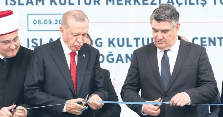 Sisak şehrinde Recep Tayyip Erdoğan İslam Kültür Merkezi açıldı: ‘Dostluk ve kardeşliğimizin nişanesi’