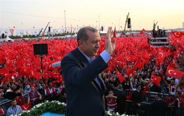 Teröre karşı milyonlarca tek nefes mitingi