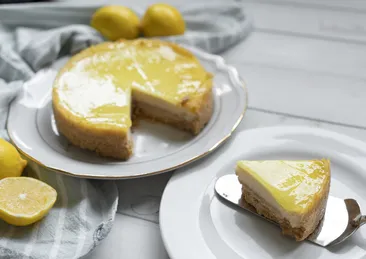 Limon severler bu tarife bayılacak: Tam kıvamında limonlu cheesecake