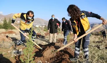 Kahraman sağlıkçılar için hatıra ormanı