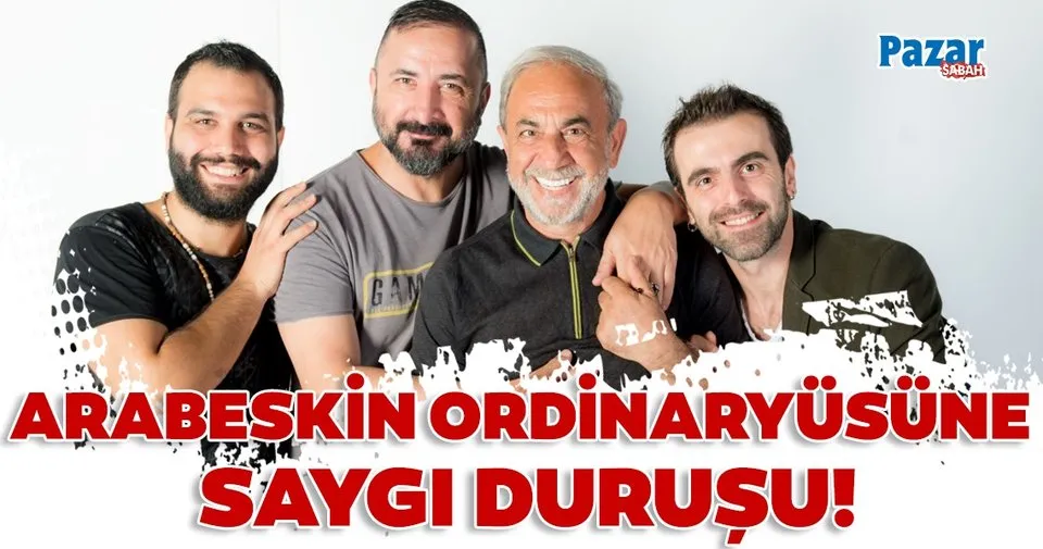 arabeskin ordinaryusune saygi durusu