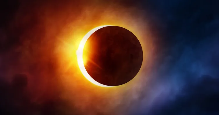 Güneş Tutulması uzaydan böyle görüldü!