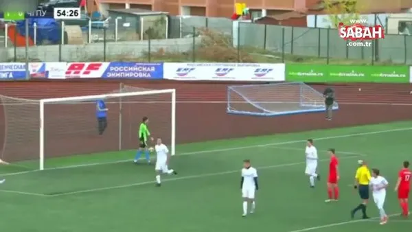 Rubin Kazan U21 takımı futbolcusu Norik Avdalyan'dan inanılmaz penaltı atışı