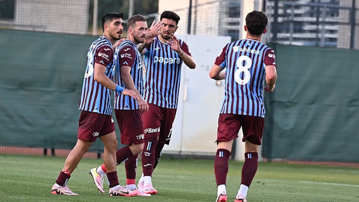 Trabzonspor'un Macaristan kampı sona erdi