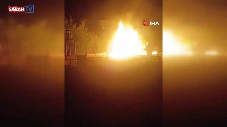 Hatay'da çocuk parkı kundaklandı: Mahalleli tepkili!