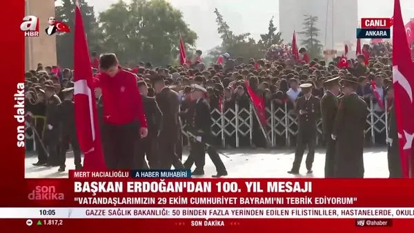 Başkan Erdoğan'dan 100. yıl mesajı | Video