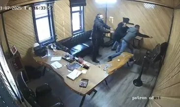 Fabrika sahibine doğrulttuğu silah tutukluk yaptı: O anlar kameraya yansıdı! #ankara