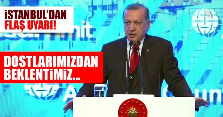 Cumhurbaşkanı Erdoğan, İstanbul’dan uyardı: Riayet edin!