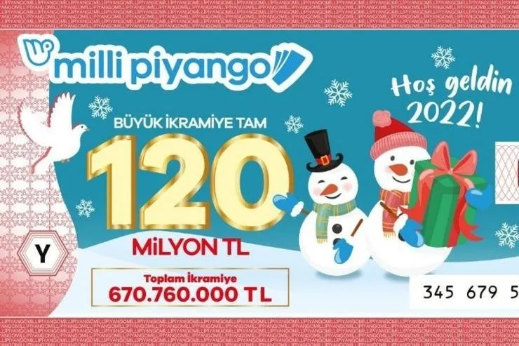 Milli Piyango 2022 yılbaşı çekilişi yarım, çeyrek, tam bilet fiyatları ne kadar, yılbaşı ikramiyesi kaç para? İşte 2022 yılbaşı bilet fiyatları