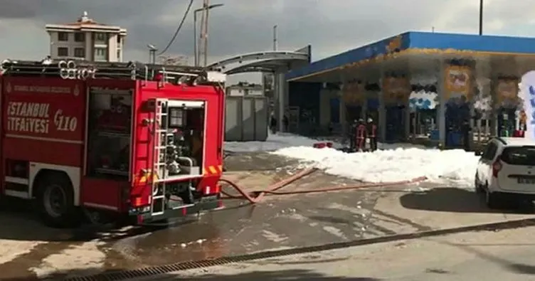 İstanbul Tuzla’da akaryakıt istasyonunda tanker yandı;3 yaralı