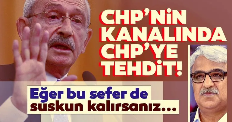 SON DAKİKA: HDP Eş Genel Başkanı Mithat Sancar CHP’nin kanalında CHP’yi tehdit etti: Bu sefer de susarsanız...