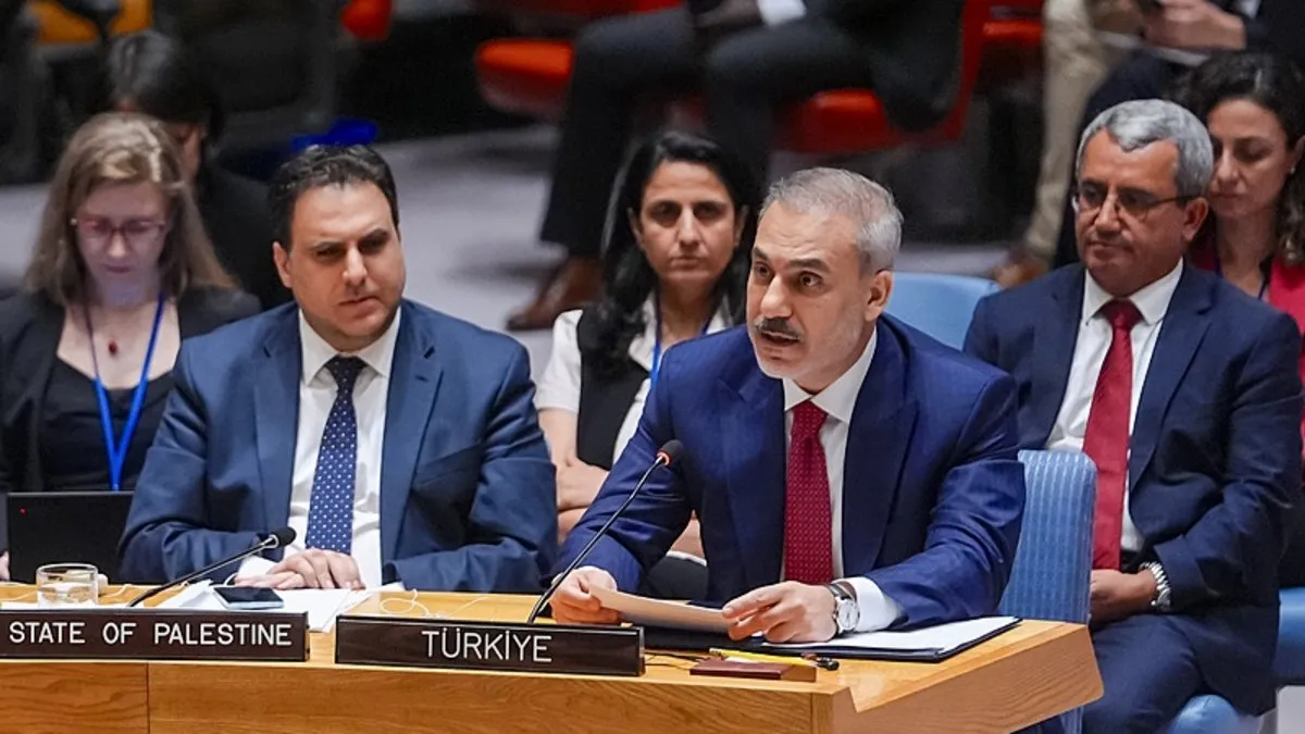 Bakan Fidan BM'den dünyaya seslendi: İsrail barış istemiyor