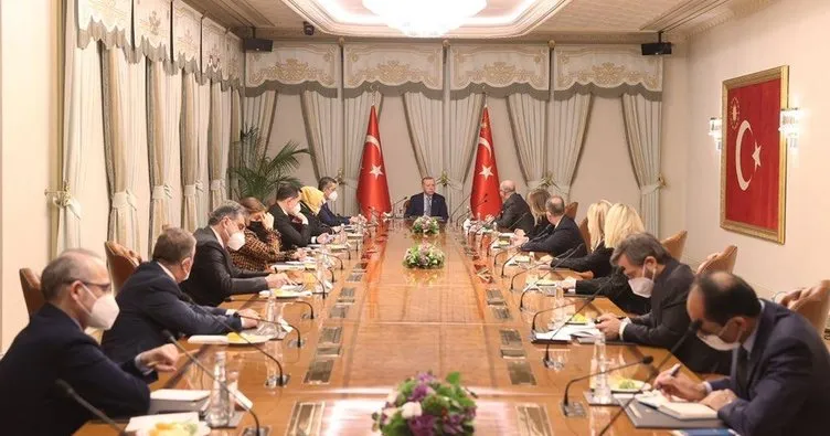 Başkan Erdoğan Darüşşafaka Yönetim Kurulu Başkanı Tayfun Öktem’i kaabul etti
