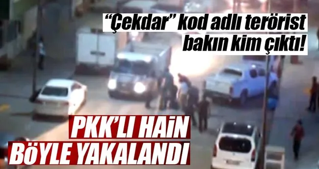 Hakkari’de PKK’lı terörist böyle yakalandı