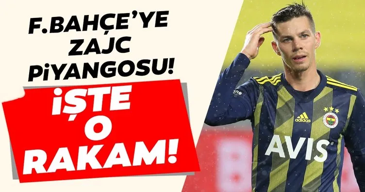 Fenerbahçe’ye Zajc piyangosu! İşte o rakam...