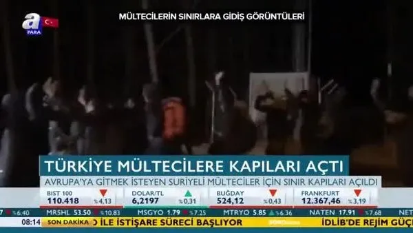 Türkiye mülteciler için sınır kapılarını açtı