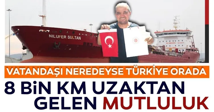 Vatandaşı neredeyse Türkiye orada