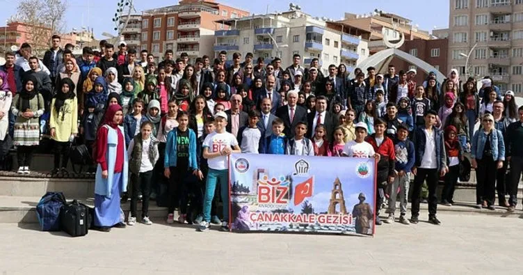 Siirt’ten 200 öğrenci Çanakkale’ye uğurlandı