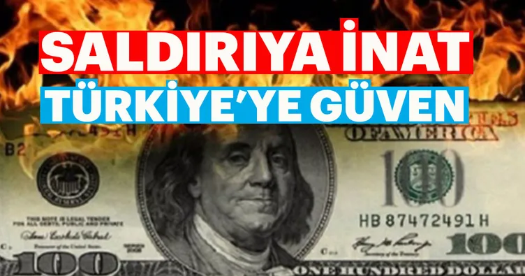 Saldırıya inat Türkiye’ye güven