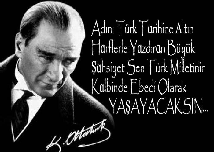10 Kasım Atatürk'ü Anma Günü şiirleri! 2-4-5 kıtalık kısa ve uzun 10 Kasım şiirleri