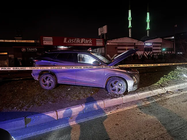 Kaza sonrası görüntü