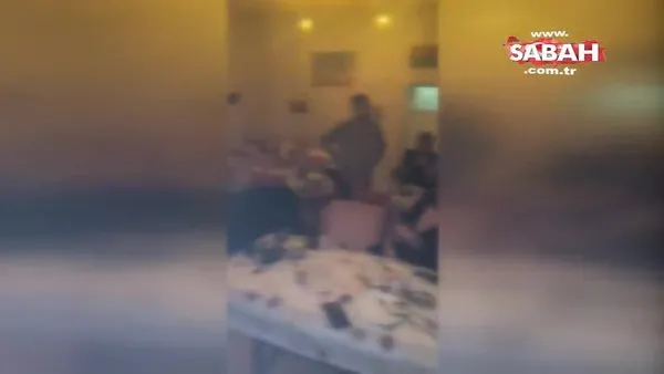 Kısıtlamaya uymayıp kanatçıda yemek yediler! Tam 41 bin lira ceza kesildi | Video