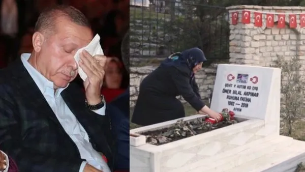İşte Cumhurbaşkanı Erdoğan'ı duygulandıran 'Şehit anneleri' videosu | Video