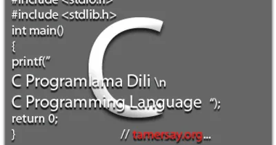 C programlama nedir?