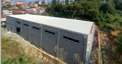 Spor salonu inşaatında sona gelindi #zonguldak