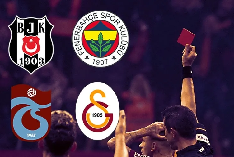 Süper Lig’de son 5 sezonda en çok kart gören takımlar belli oldu! Zirvede sürpriz takım...