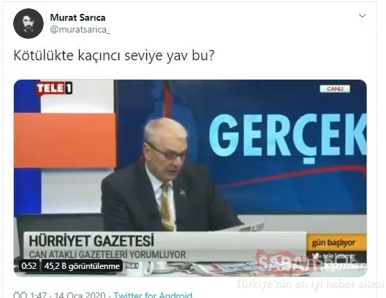 Can Ataklı'nın Ümmü Gülsüm ile ilgili çirkin yorumlarına tepki yağıyor