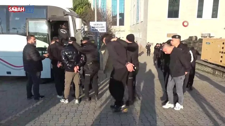 Samsun merkezli suç örgütü operasyonunda 37 kişi adliyeye sevk edildi | Video